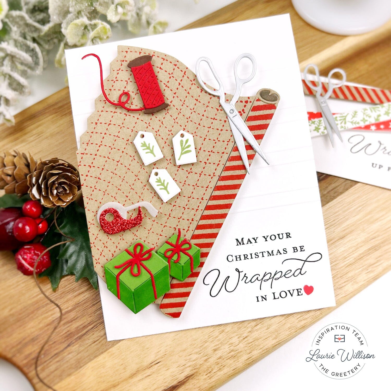 Wrapped Stamp Wrapped in Love Stamp Set – The Greetery