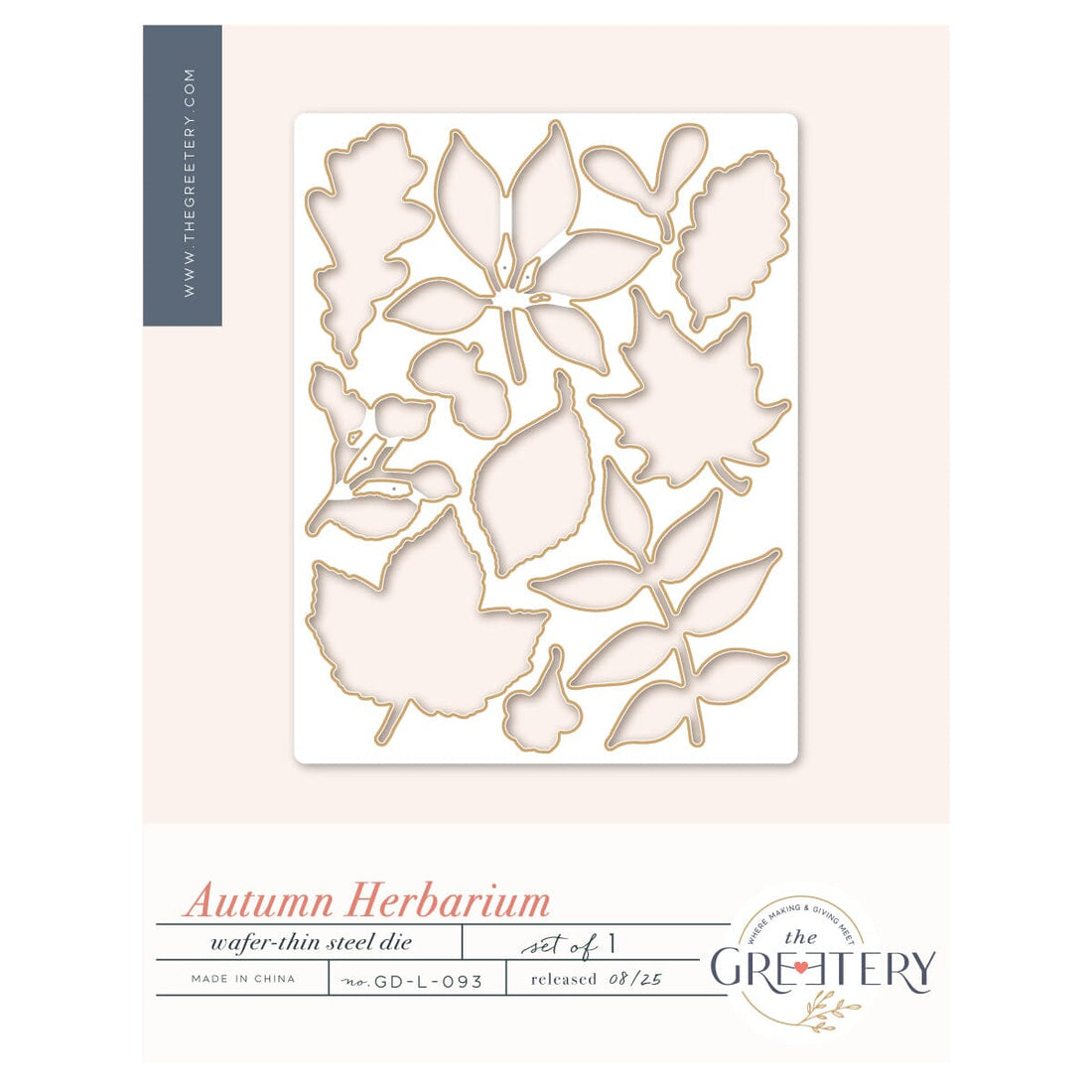Autumn Herbarium Die