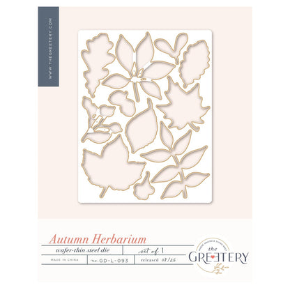 Autumn Herbarium Die