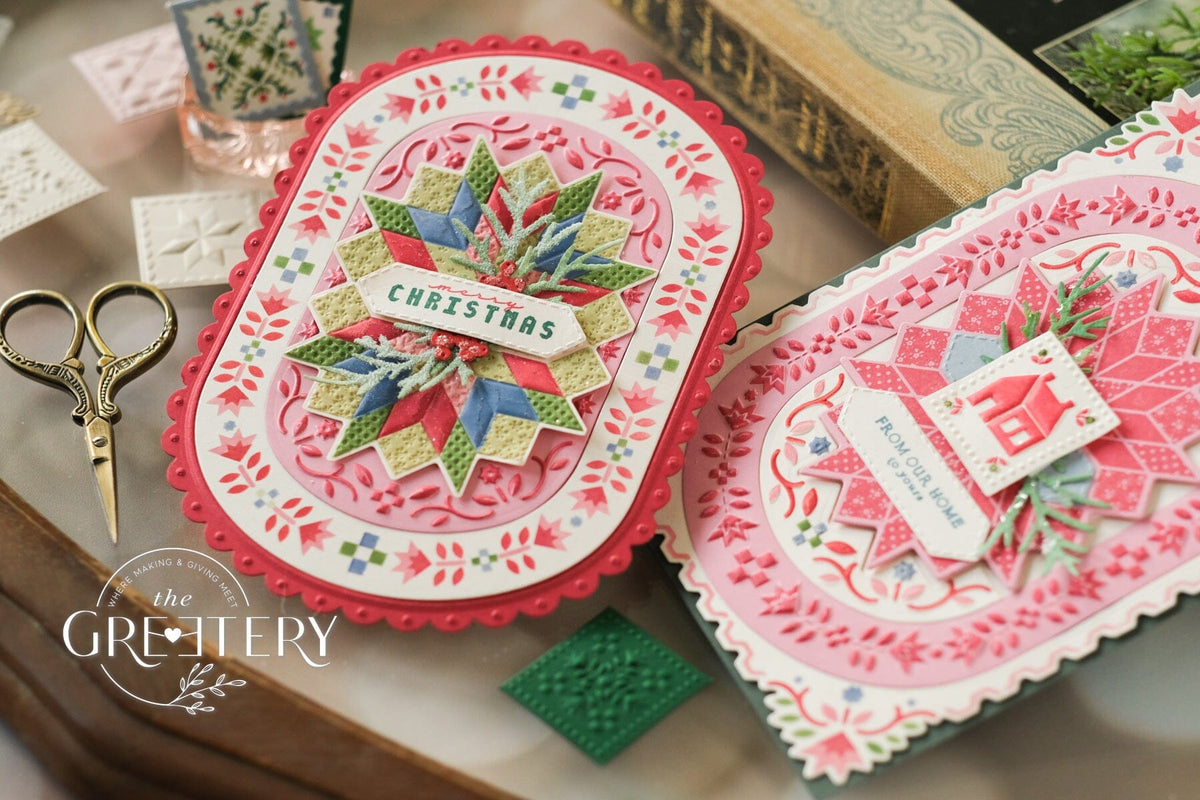 Capsule Quilt Shop Embossing Folder