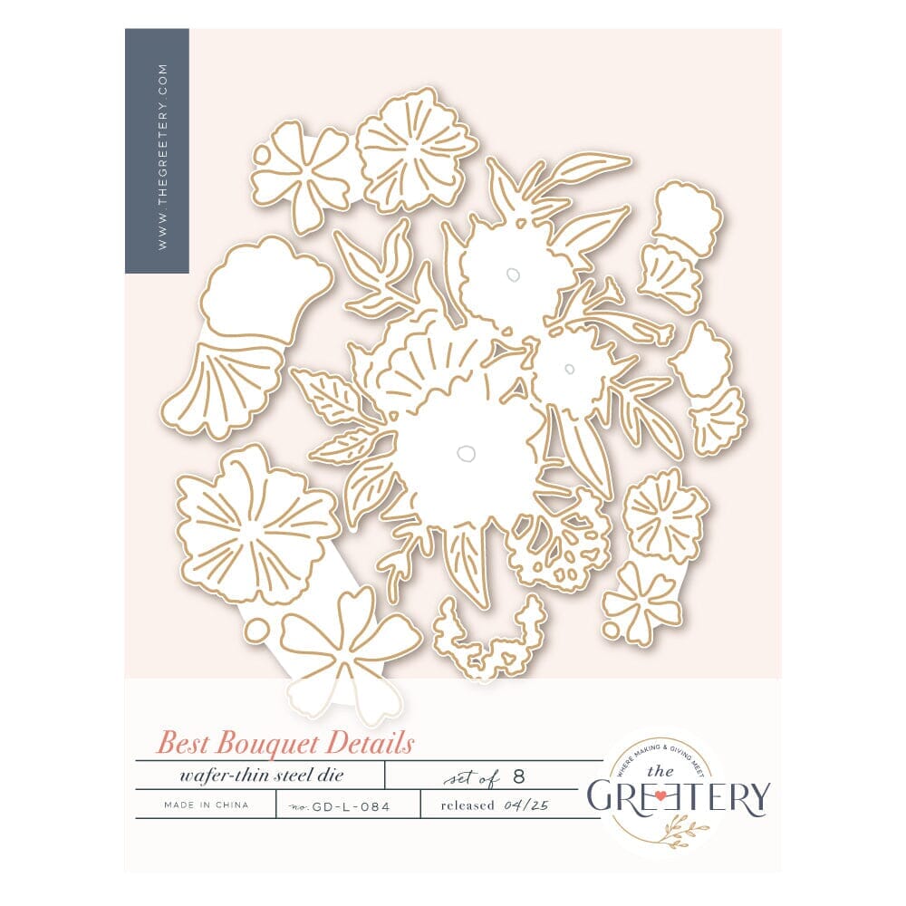 Best Bouquet Details Die