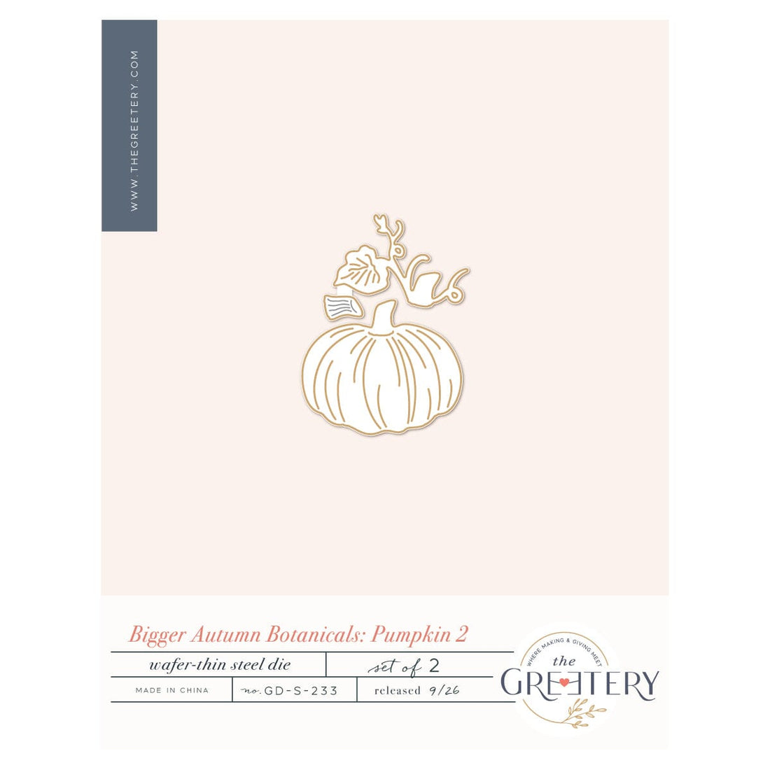 Bigger Autumn Botanicals Pumpkin 2 Die