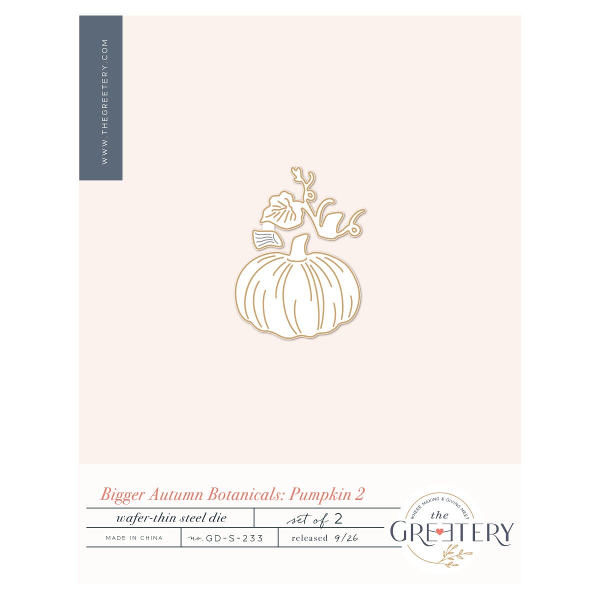 Bigger Autumn Botanicals Pumpkin 2 Die