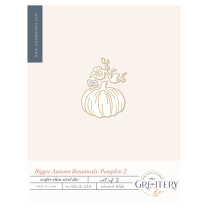 Bigger Autumn Botanicals Pumpkin 2 Die
