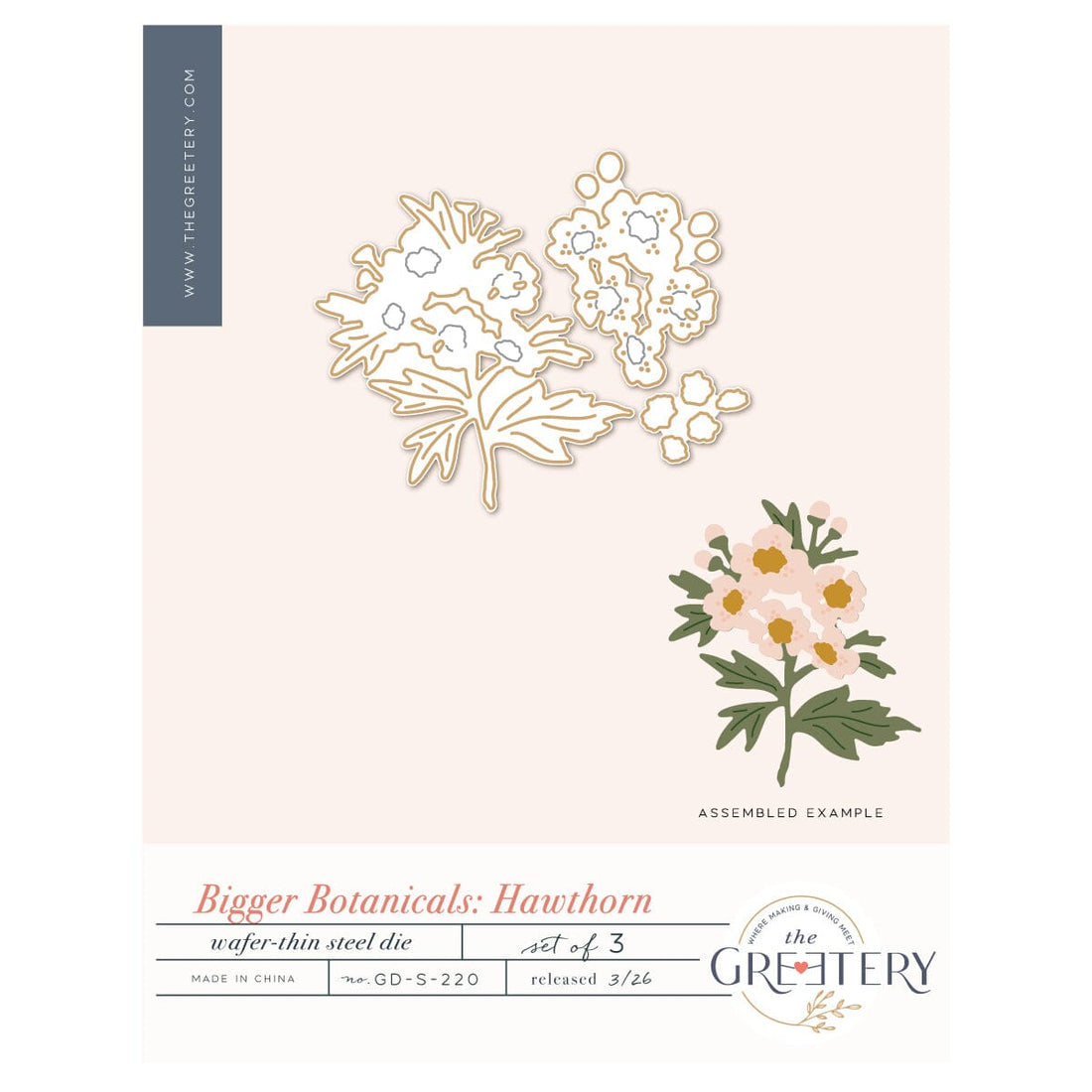 Bigger Botanicals: Hawthorn Die