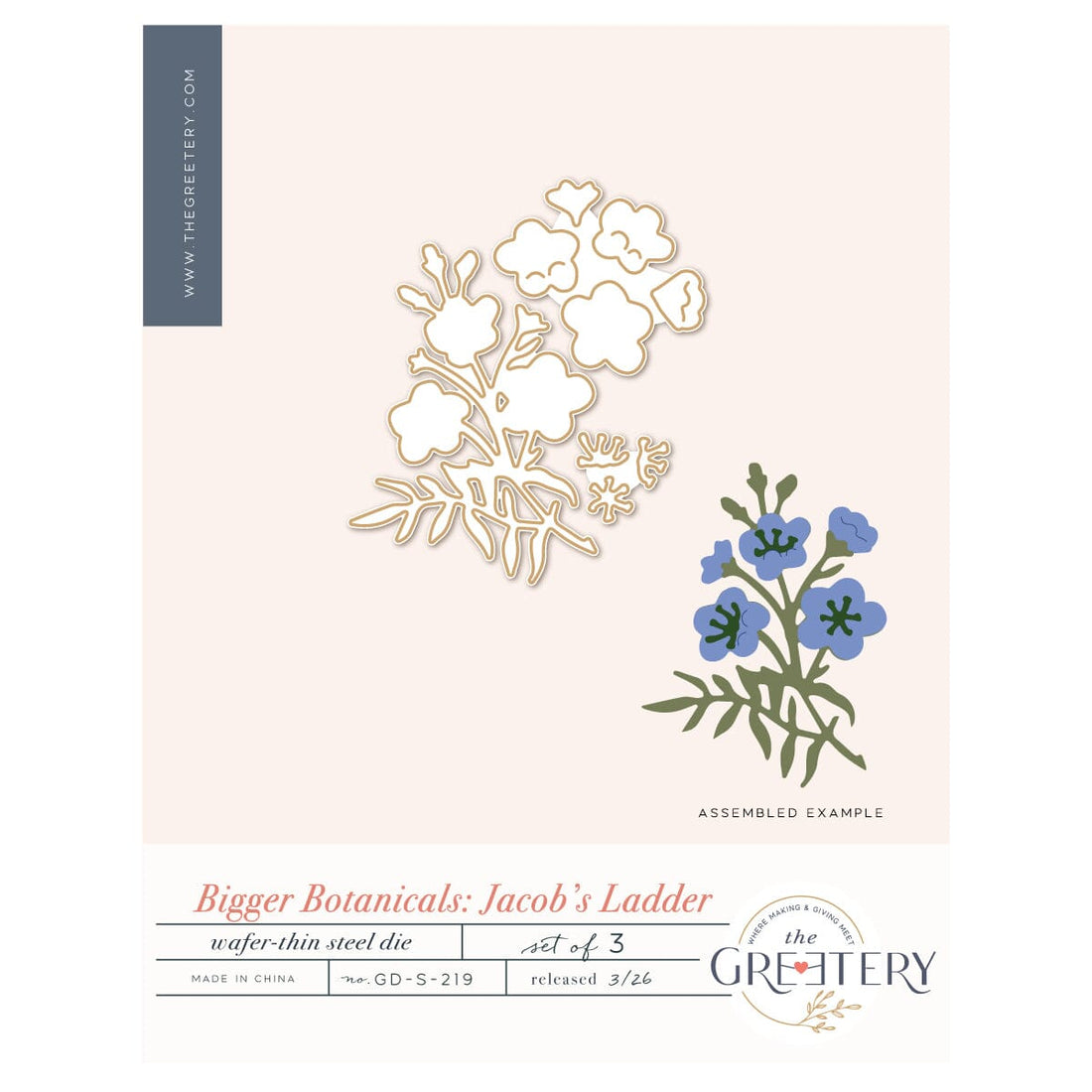Bigger Botanicals: Jacob’s Ladder Die