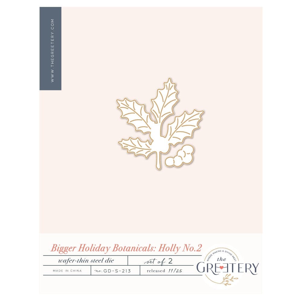 Bigger Holiday Botanicals Die BUNDLE