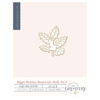 Bigger Holiday Botanicals Die BUNDLE