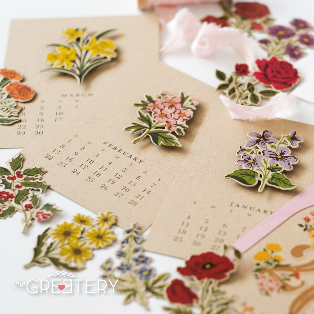 Birth Month Blooms Cuttables KRAFT