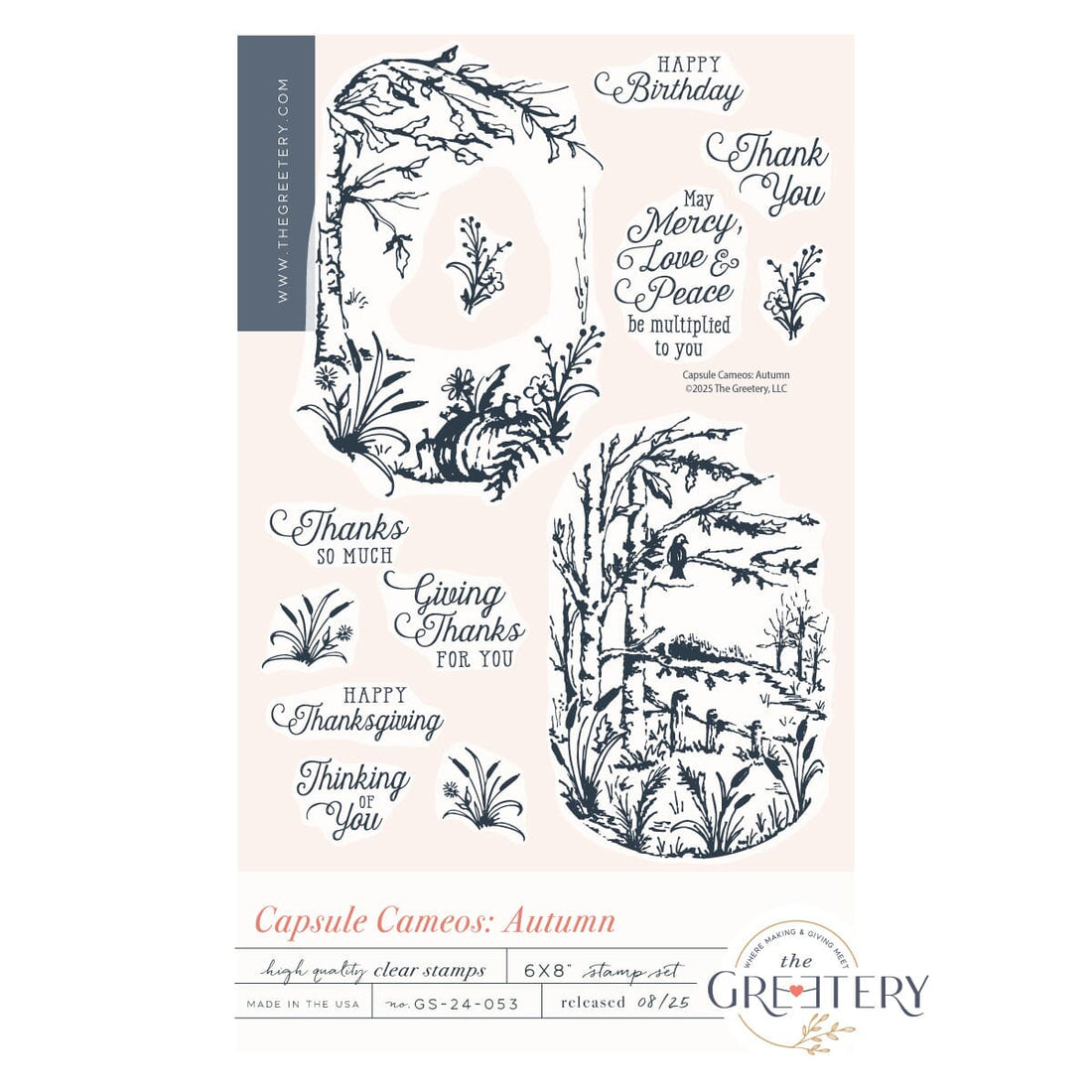 Capsule Cameos: Autumn Stamp Set