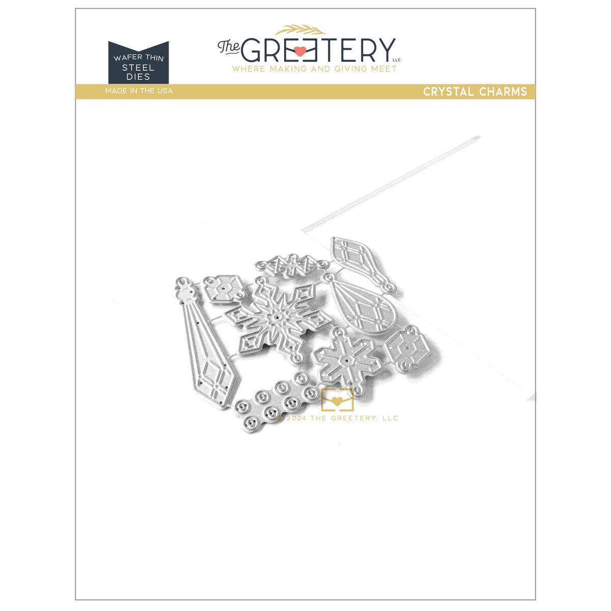 Crystal Charms Die – The Greetery