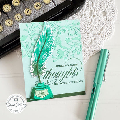 Scripted Sentiments Stamp Set