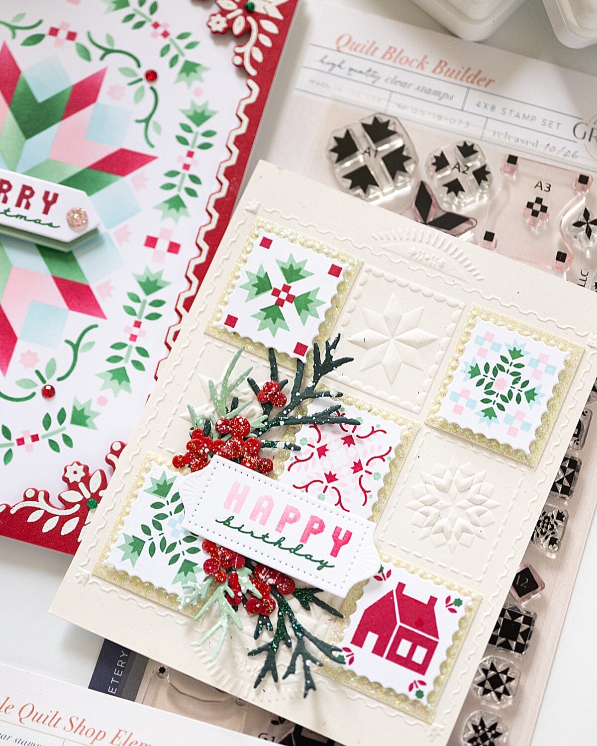 Quilt Block Builder Stamp Set