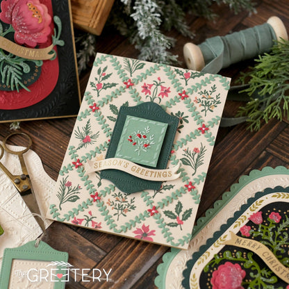 Bitty Holiday Botanicals Stamp + Stencil
