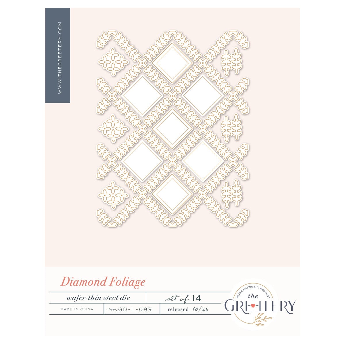 Diamond Foliage Die