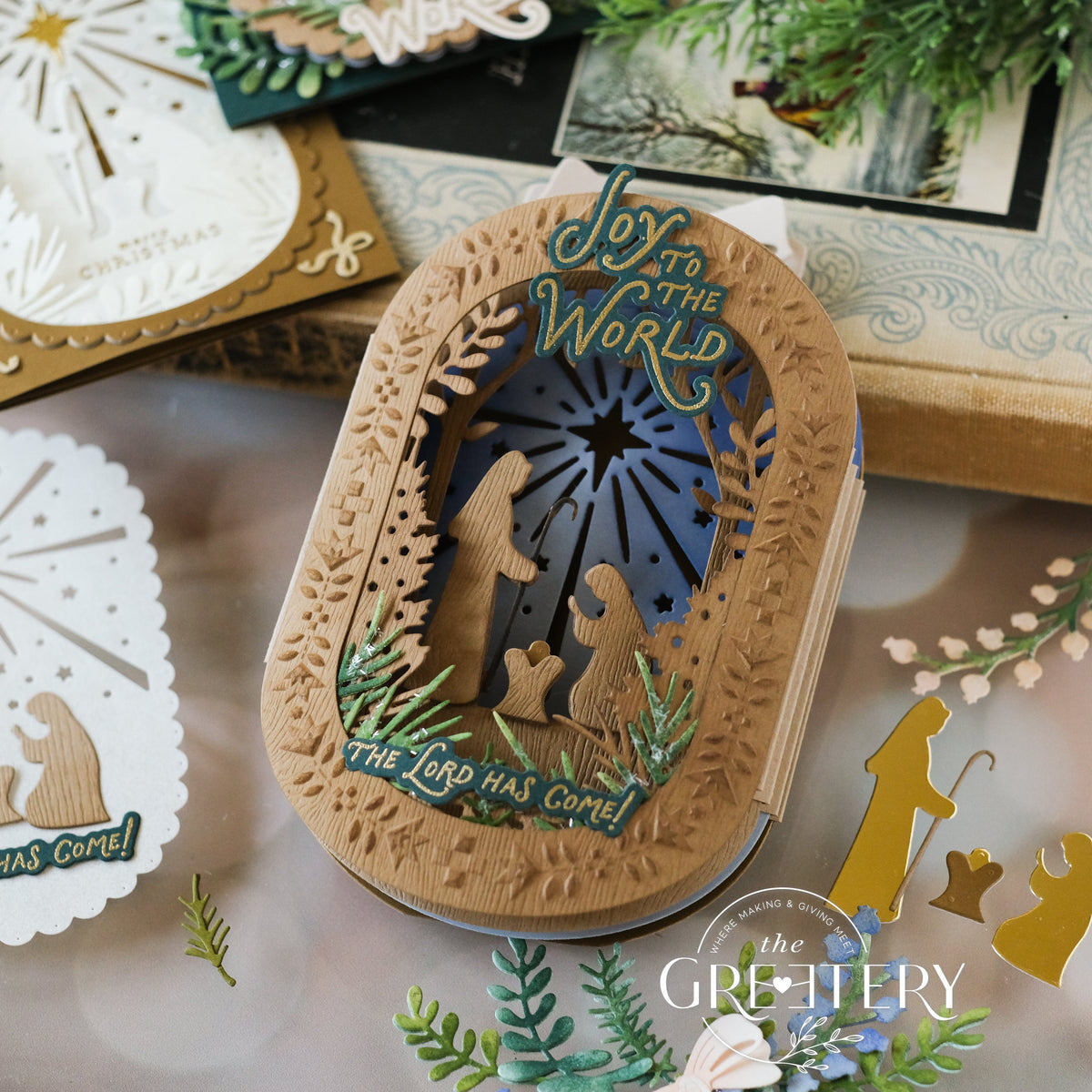 Capsule Nativity Scene Die