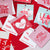 Four Square Valentine Tags Stamp Set