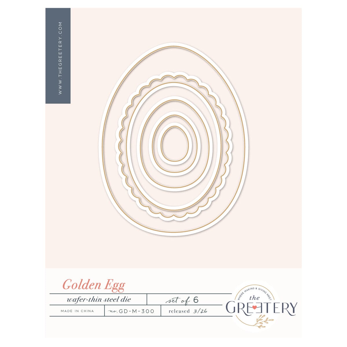 Golden Egg Die