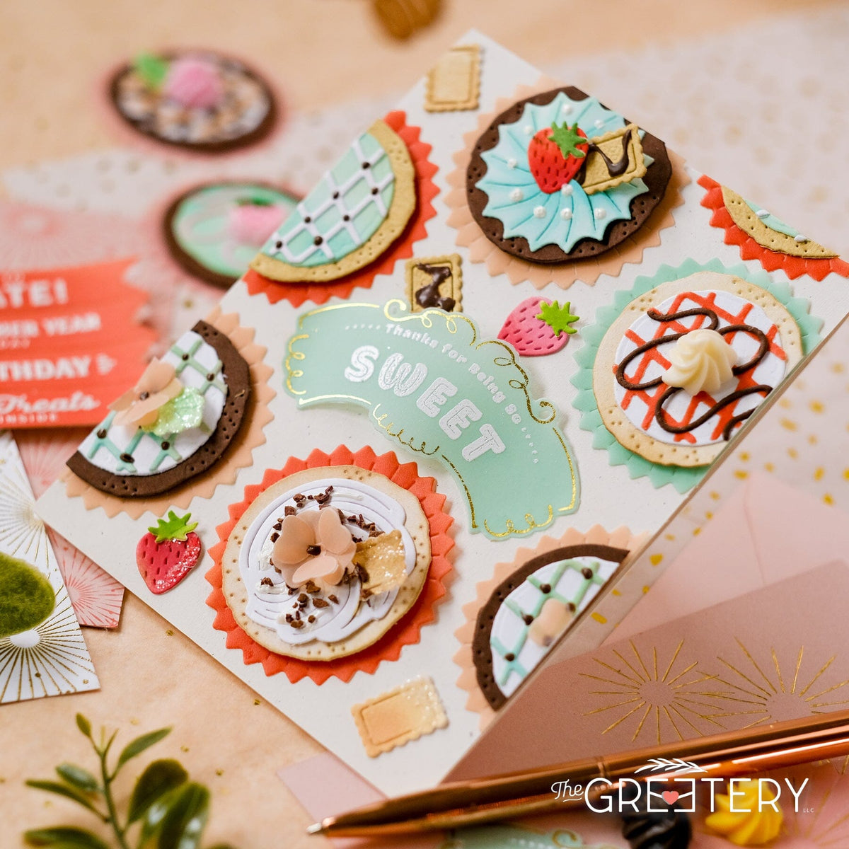 Sweet & Fancy Labels Stamp Set – The Greetery
