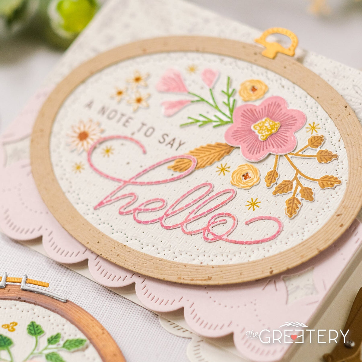 Greeter Background Embroidered Background – The Greetery