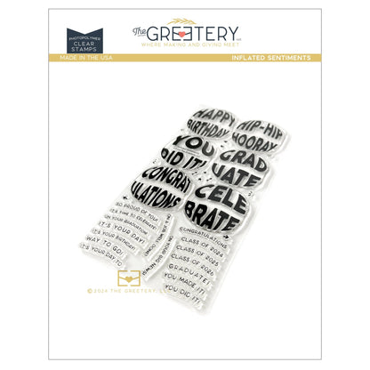 Inflated Sentiments Stamp Set