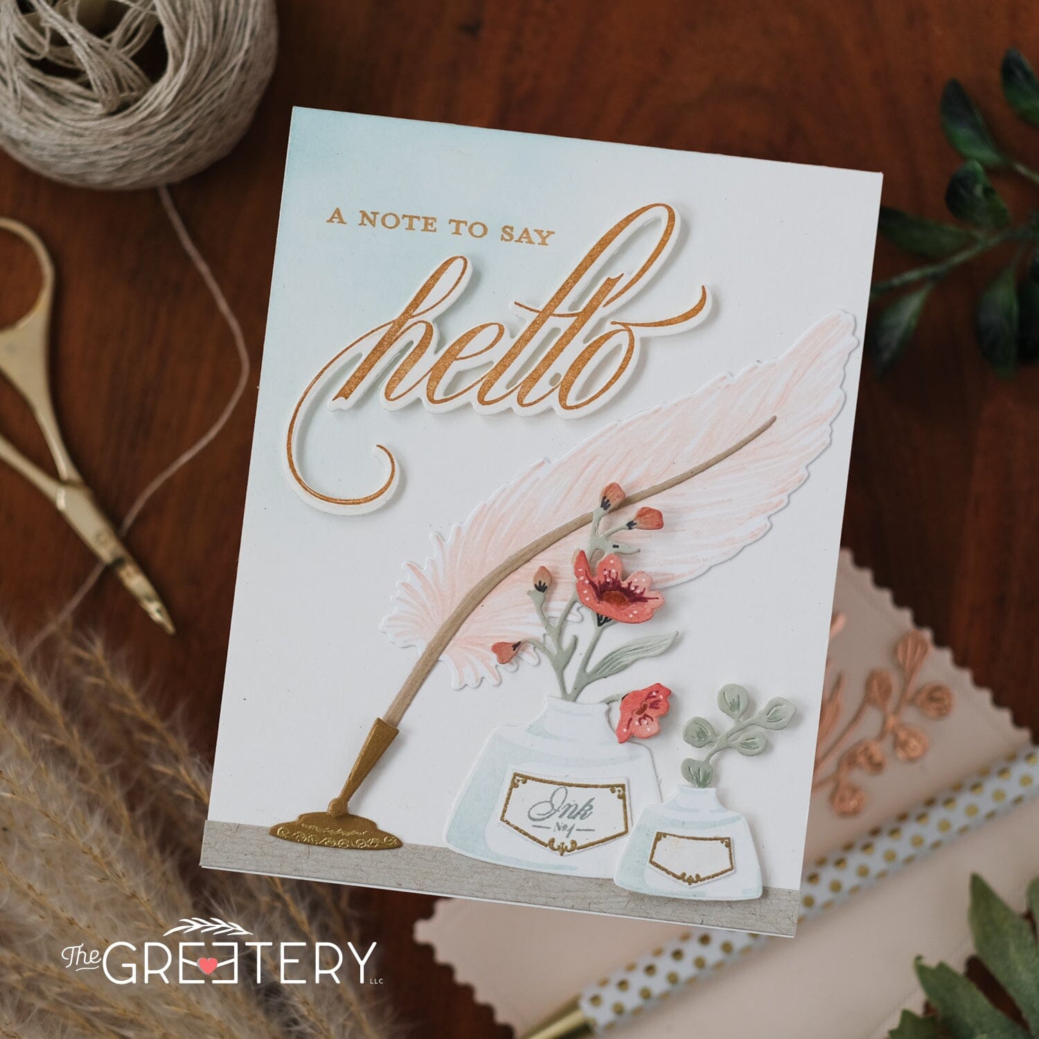 Scripted Sentiments Stamp Set