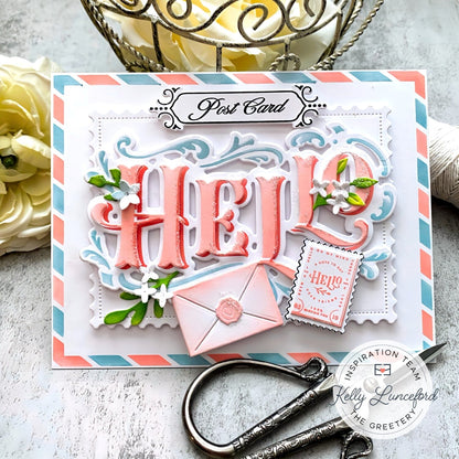 Flourished Phrases Hello Die