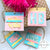Four Square Birthday Tag Elements Die