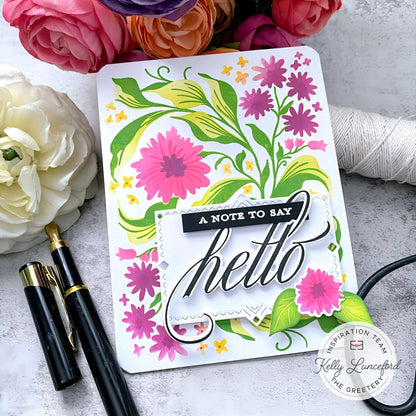Print Shop: Modern Botanical Stamp + Stencil