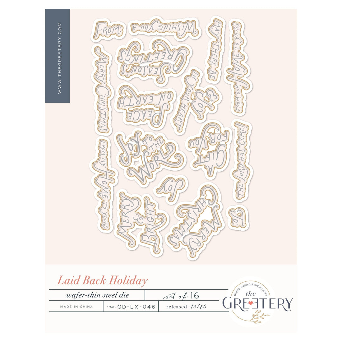 Laid Back Holiday Die