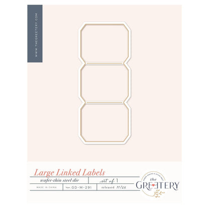 Large Linked Labels Die