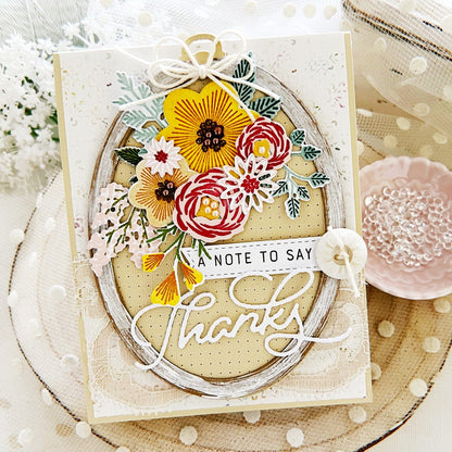 Stitched Sentiments Die