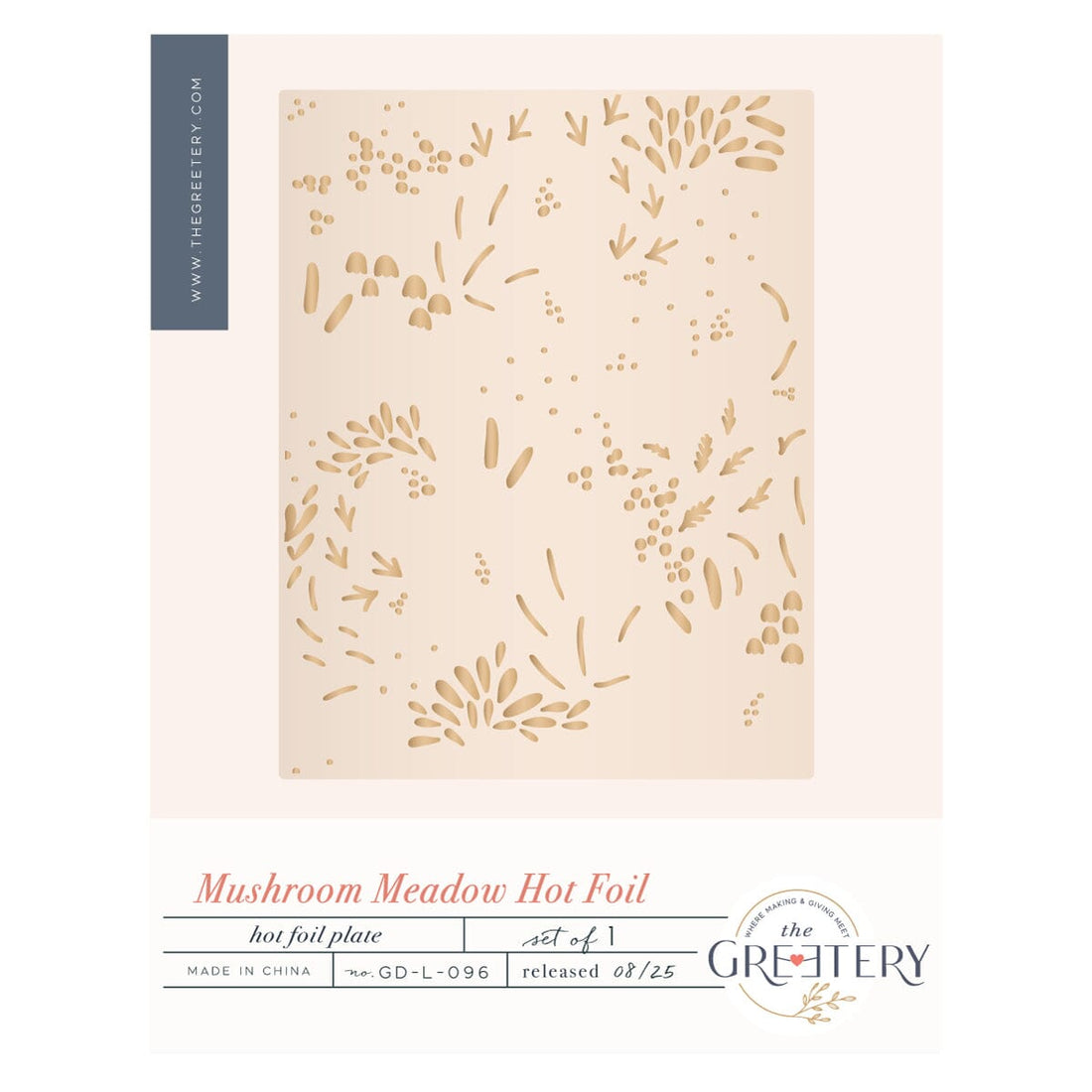 Mushroom Meadow Hot Foil