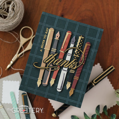 Scripted Sentiments Stamp Set
