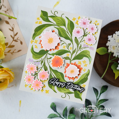Print Shop: Modern Botanical Stamp + Stencil