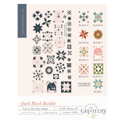 Quilt Block Builder Stamp Set