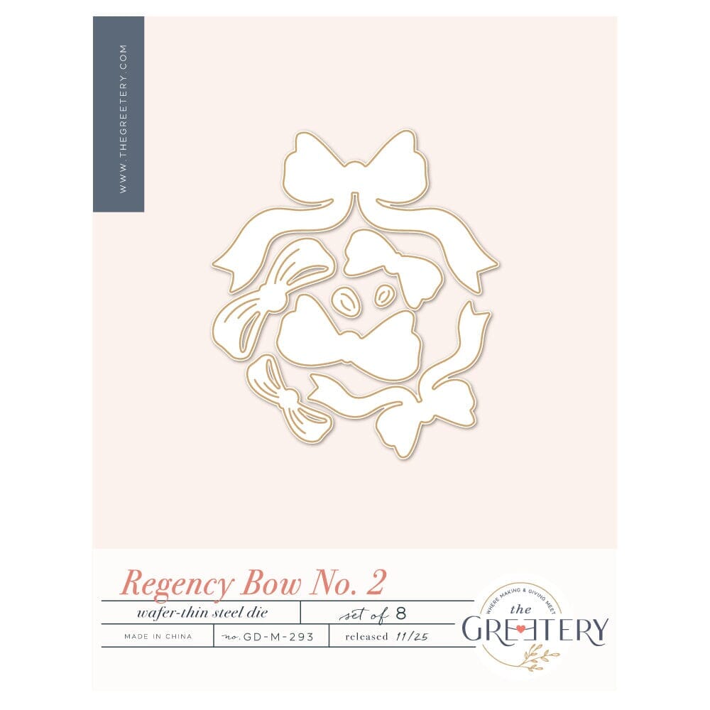 Regency Bow No 2 Die