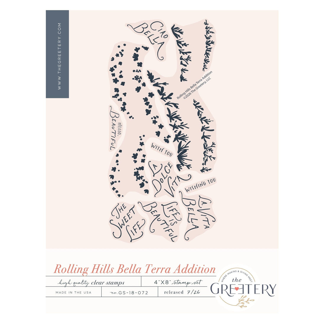 Rolling Hills Bella Terra Addition Stamp Set