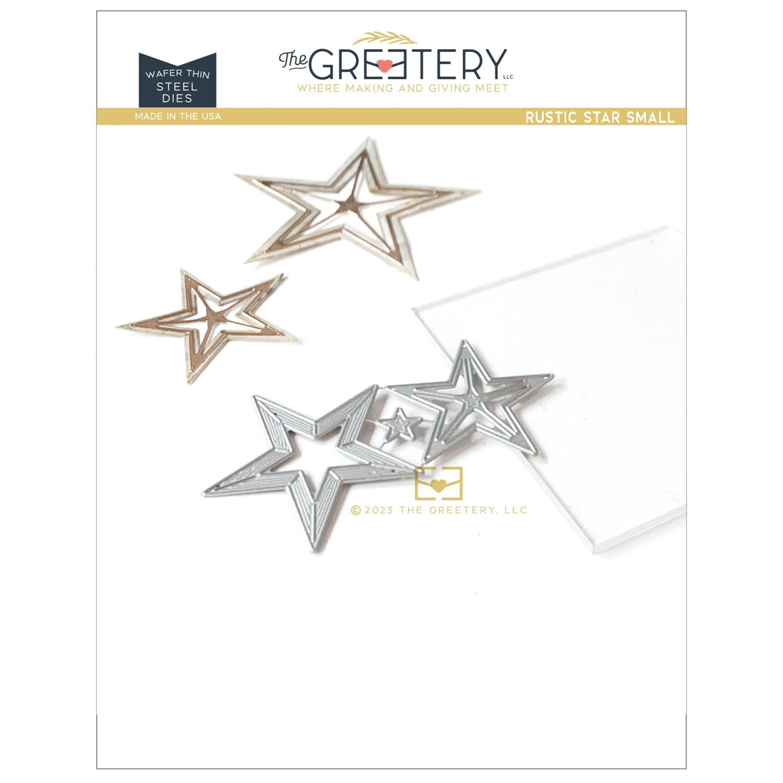 Rustic Star Small Die