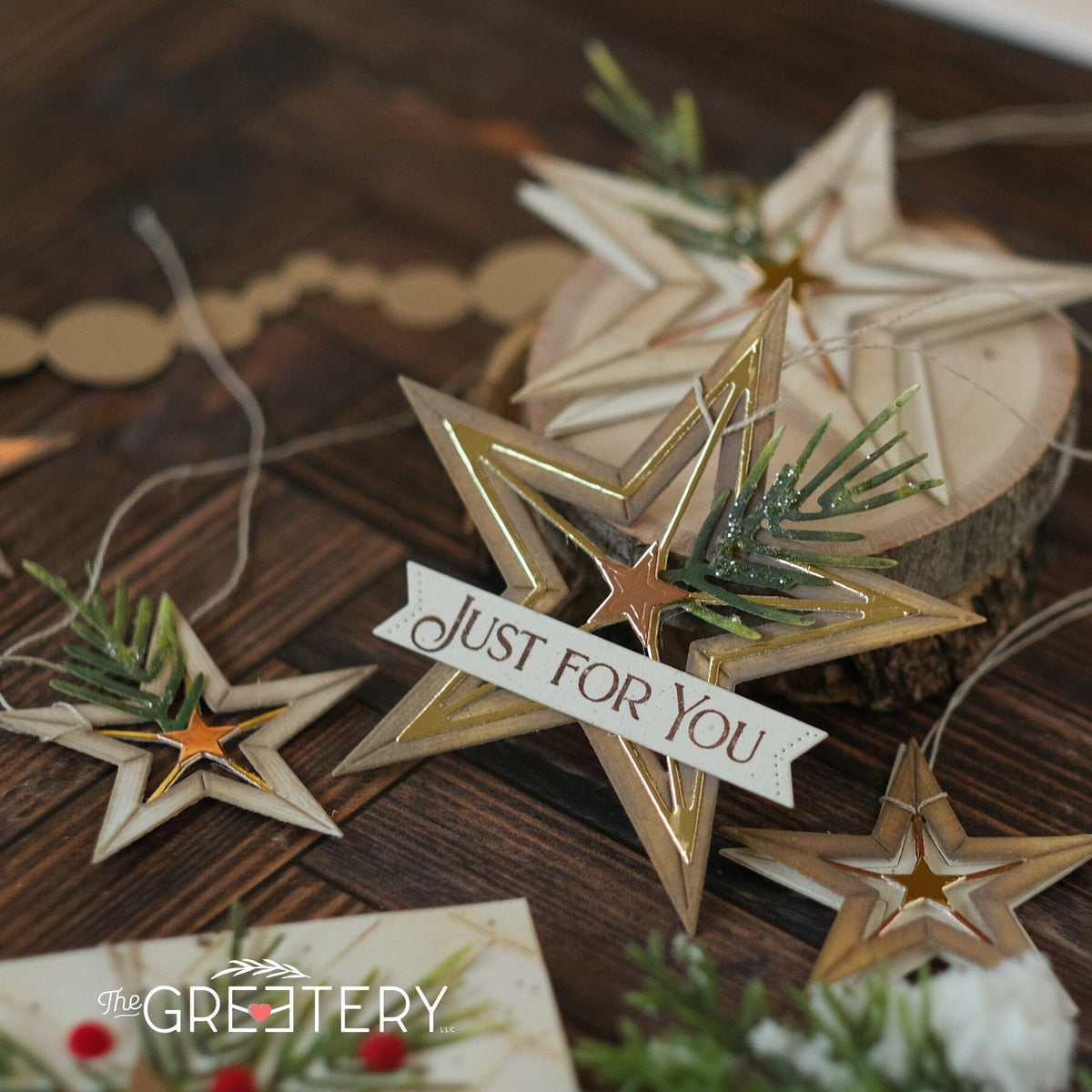 Rustic Star Large Die – The Greetery