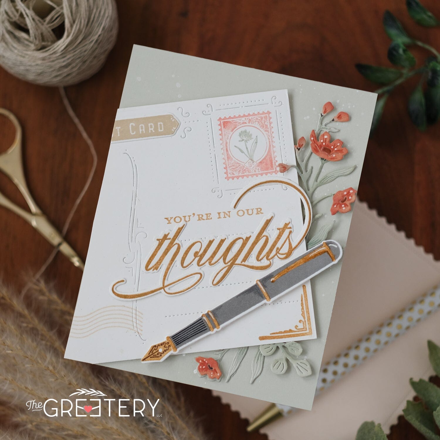 Hand Scripted Stamps Scripted Sentiments Stamp Set – The Greetery