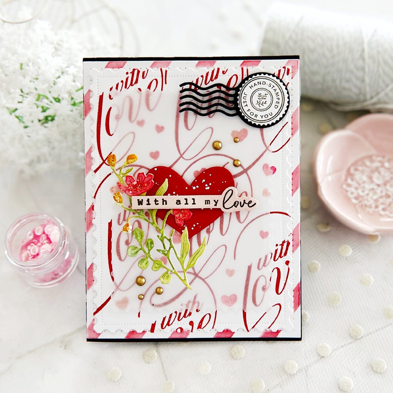 Scripted Sentiments Stamp Set