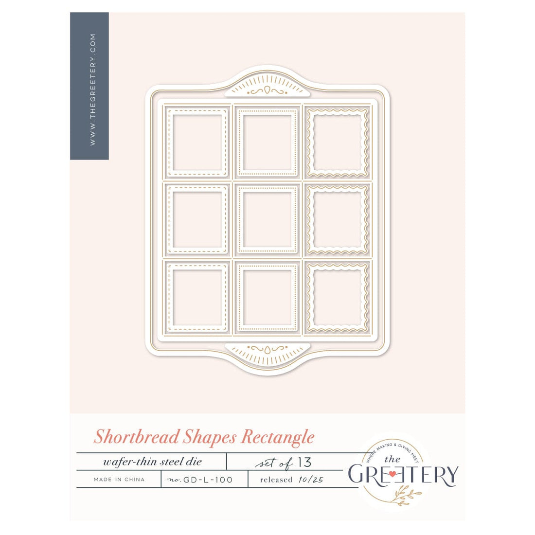 Shortbread Shapes: Rectangle Die