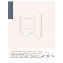 Shortbread Shapes: Rectangle Labels Die – The Greetery