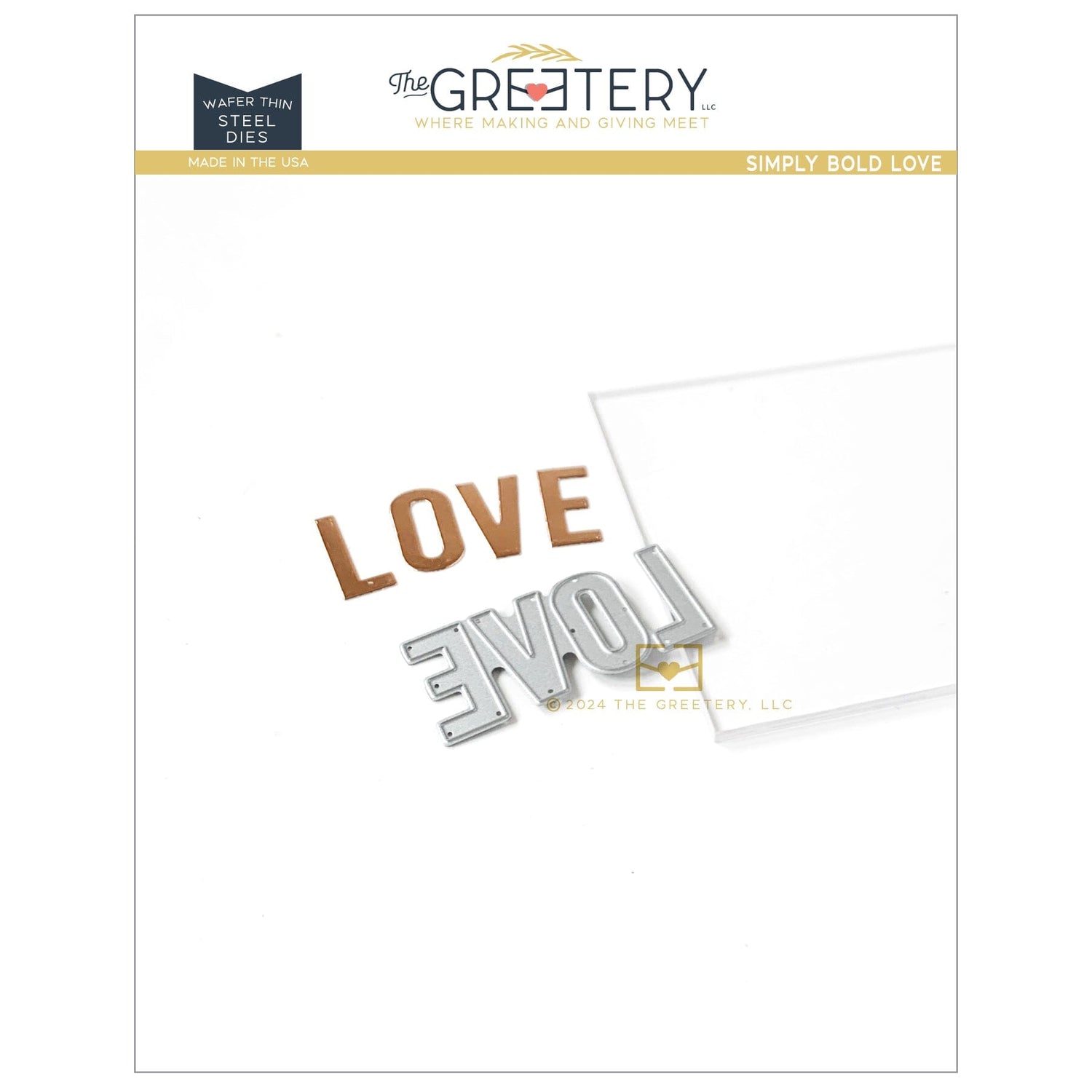 Simply Bold Love Die
