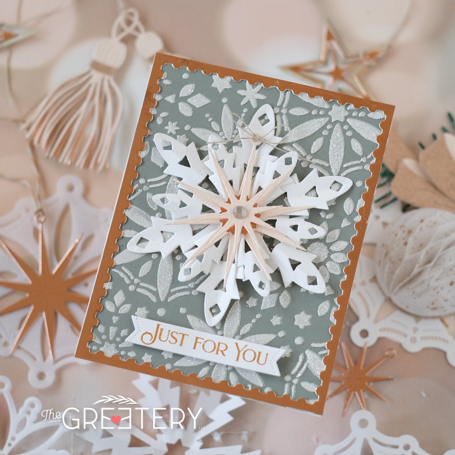 Snipped Snowflakes 3 Die