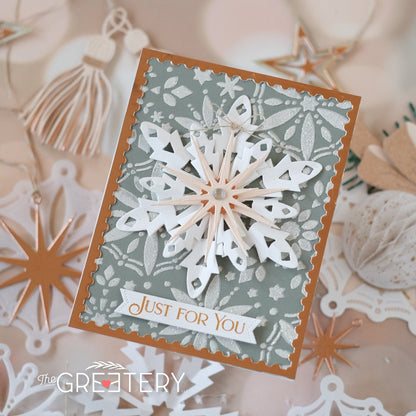 Snipped Snowflakes 3 Die