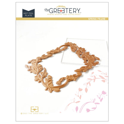 Spring Frame Hot Foil