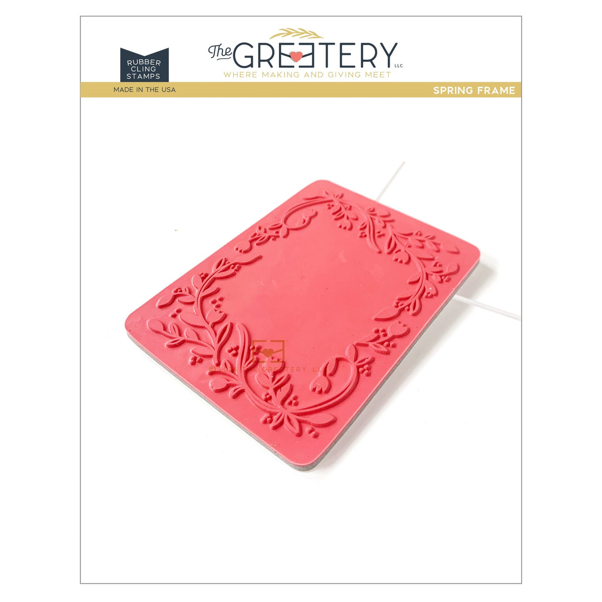 Spring Frame Stamp – The Greetery