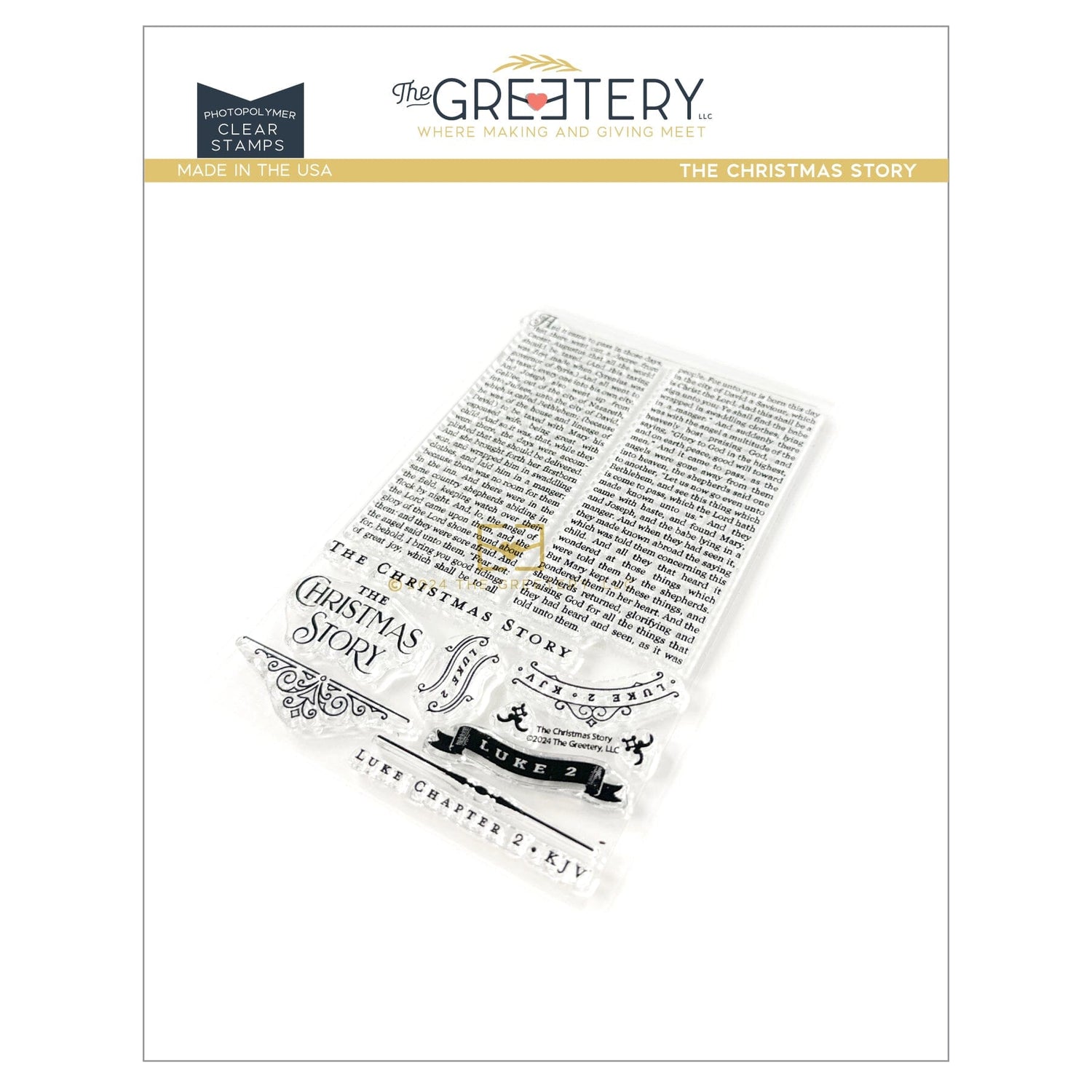 The Christmas Story Stamp Set